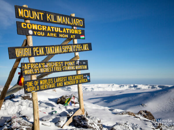 6 Day – Kilimanjaro trek via Umbwe Route